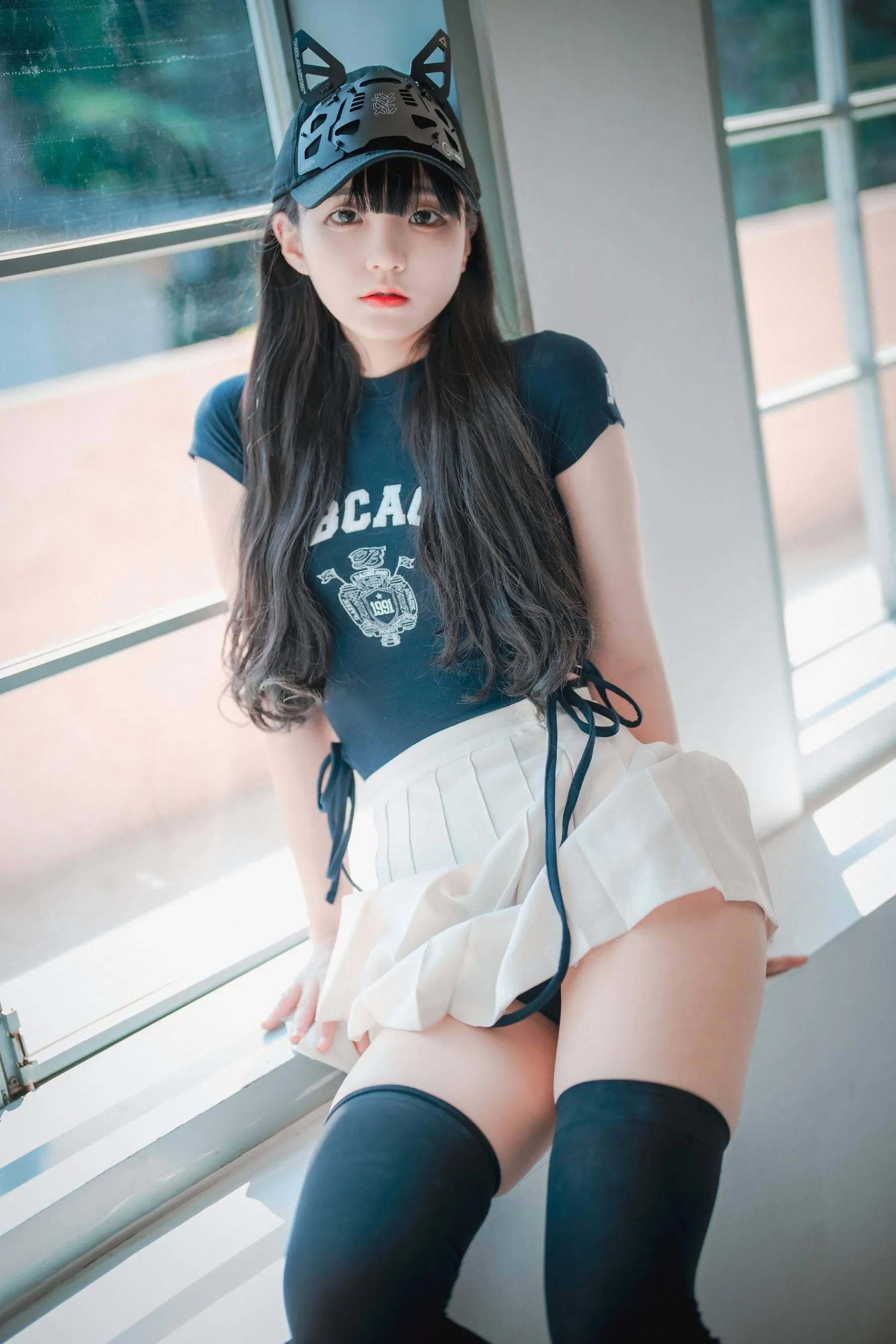 Jenny 정제니 – NO.32 Classic Athletic Girl in Navy Blue [71P]插图7